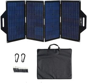 120W Foldable Solar Panel Charger  HJT Mono Cell As Mobile Power Bank
